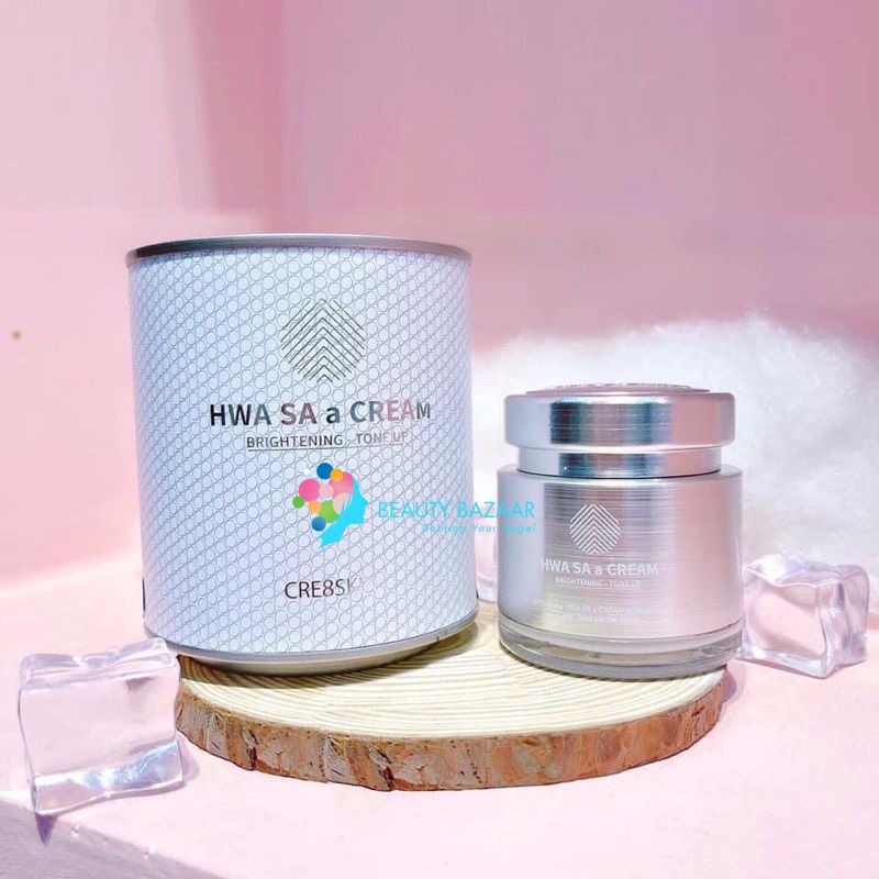 Kem Dưỡng Trắng Nâng Tone Cre8skin HWA SA a CREAM Brightening Tone up 80g