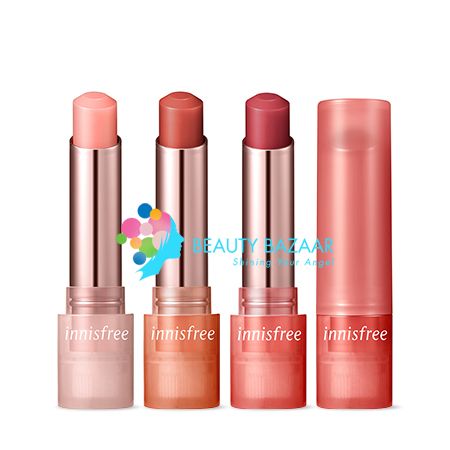 Son Dưỡng Có Màu Làm Mềm Môi Innisfree Dewy Tint Lip Balm 3.2g