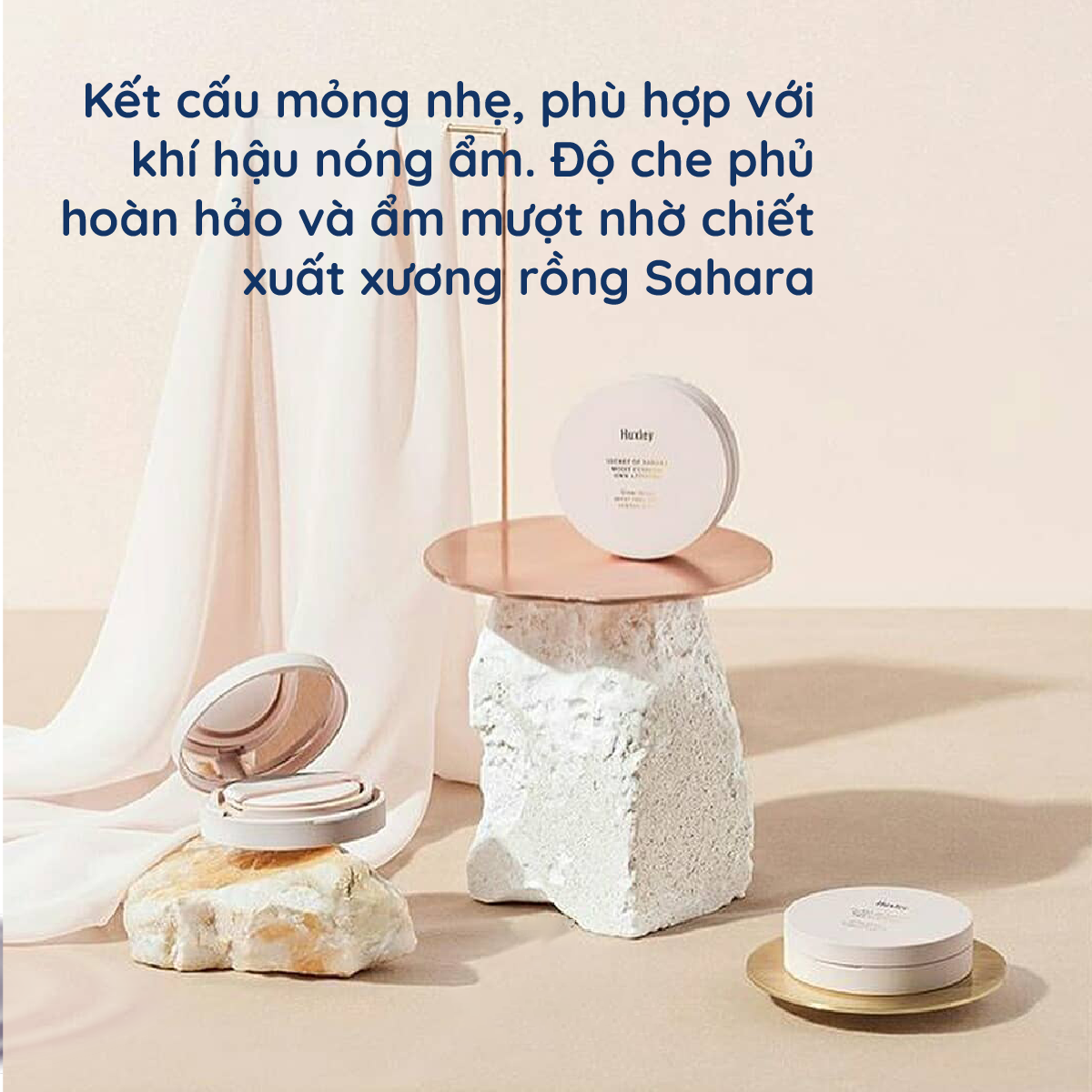 Phấn Nước Trang Điểm Huxley Moist Cushion Own Attitude