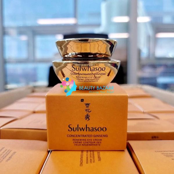 Kem Mắt Chống Lão Hóa Sulwhasoo Concentrated Ginseng Renewing Eye Cream 5ml (không tích điểm)