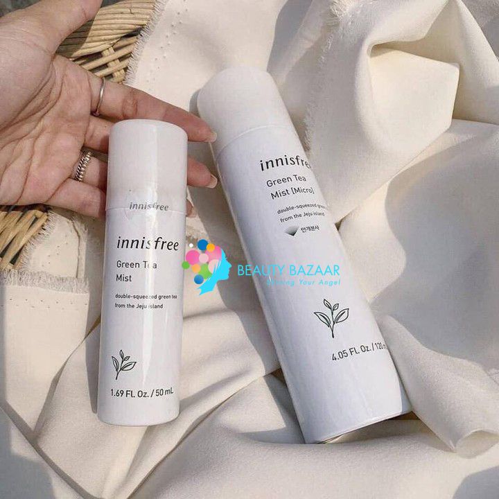 (Mẫu Mới) Xịt Khoáng Dưỡng ẩm Trà Xanh Innisfree Green Tea Mist