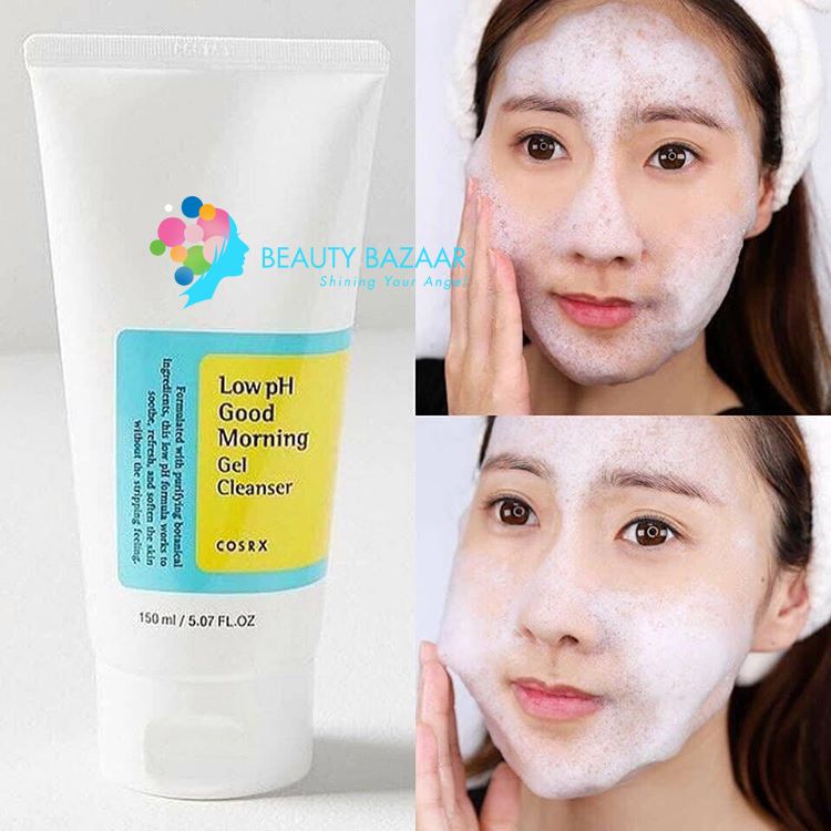 Sữa Rửa Mặt Dạng Gel Làm Sạch Da Cosrx Low Ph Good Morning Gel Cleanser 150ml