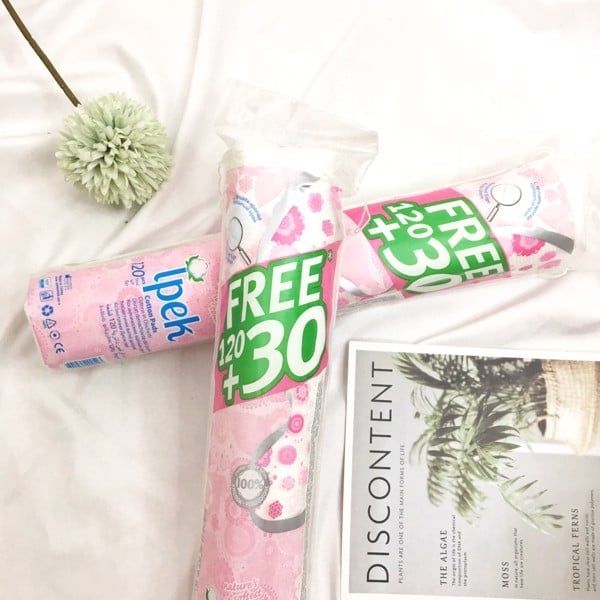 Bông tẩy trang Ipek Cotton Pads 150pcs