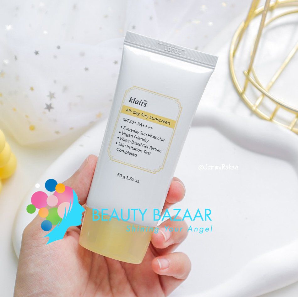 Kem Chống Nắng Làm Dịu Da Klairs All Day Airy Sunscreen SPF50+ PA++++ 50g