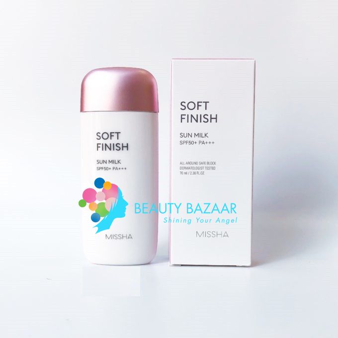Kem Chống Nắng Missha All Around Safe Block Soft Finish Sun Milk 70ml