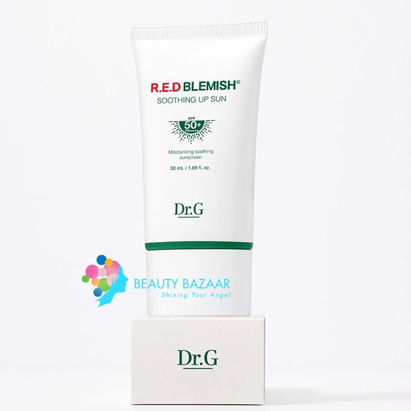 Kem Chống Nắng Phổ Rộng Cho Da Nhạy Cảm Dr.G R.E.D Blemish Soothing Up Sun SPF 50+ PA++++ 50ml