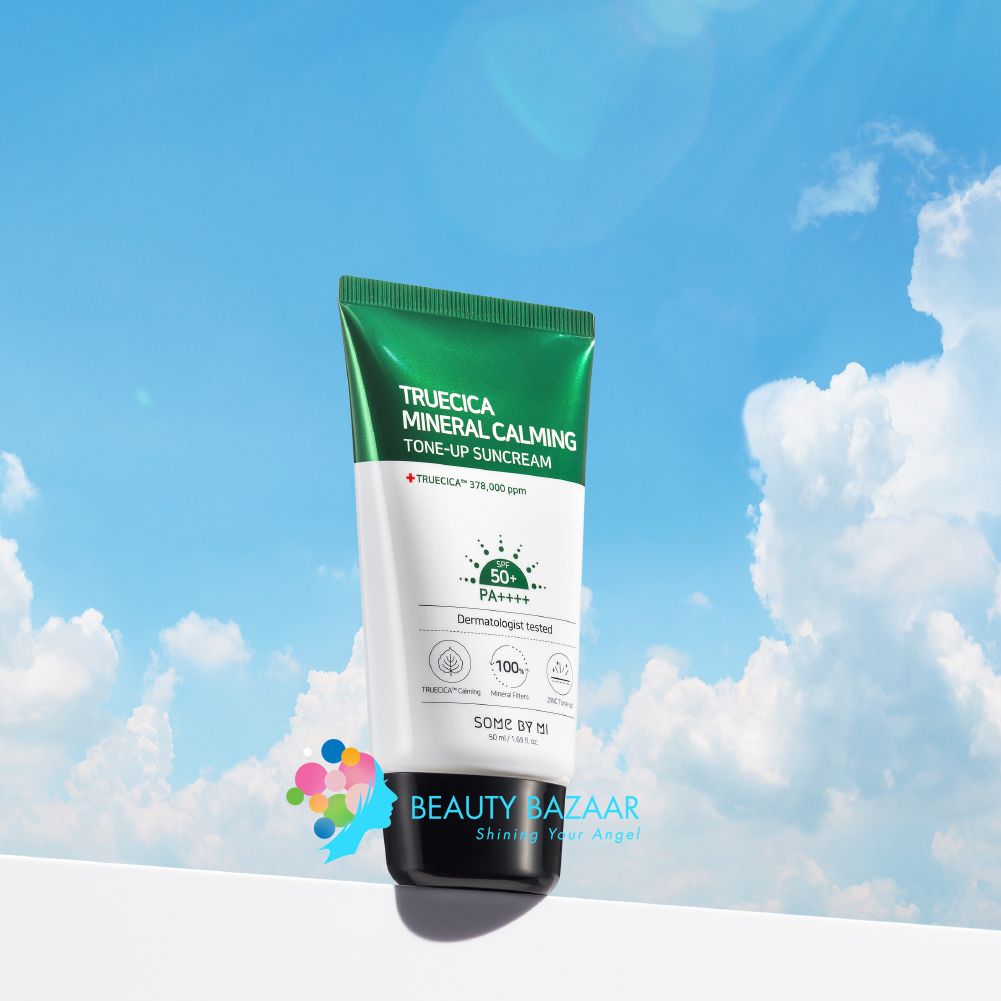 Kem chống nắng Some By Mi Truecica Mineral Calming Tone-up Sunscreen 50ml