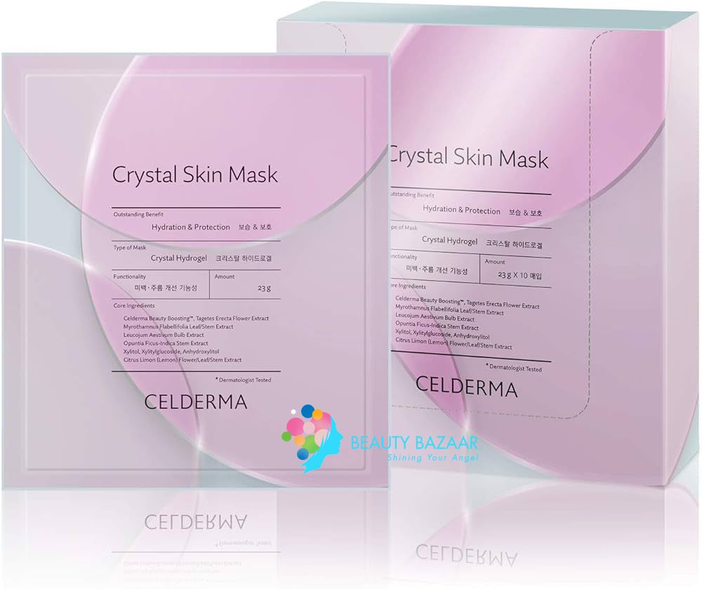 Mặt Nạ Thạch Anh Dưỡng Trắng Da Celderma Crystal Skin Mask 23g