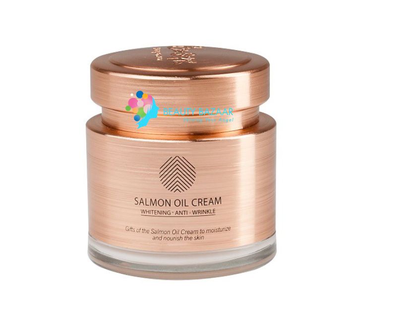 Kem Dưỡng Trắng Sáng Ngăn Ngừa Lão Hóa Chiết Xuất Dầu Cá Hồi Cre8skin Salmon Oil Cream 80g