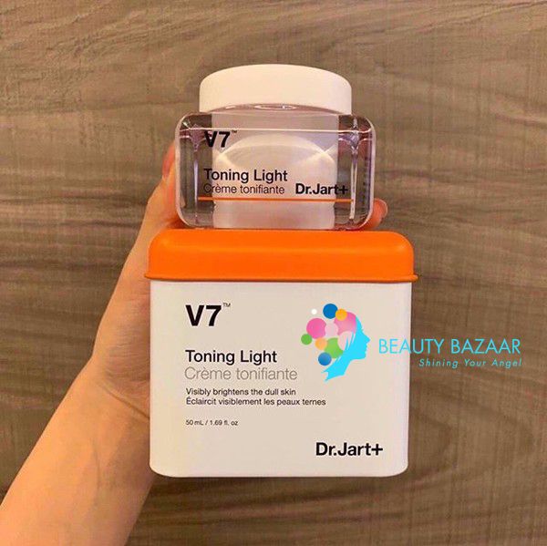 Kem Dưỡng Trắng Sáng Tái Tạo Da Dr.Jart + V7 Toning Light