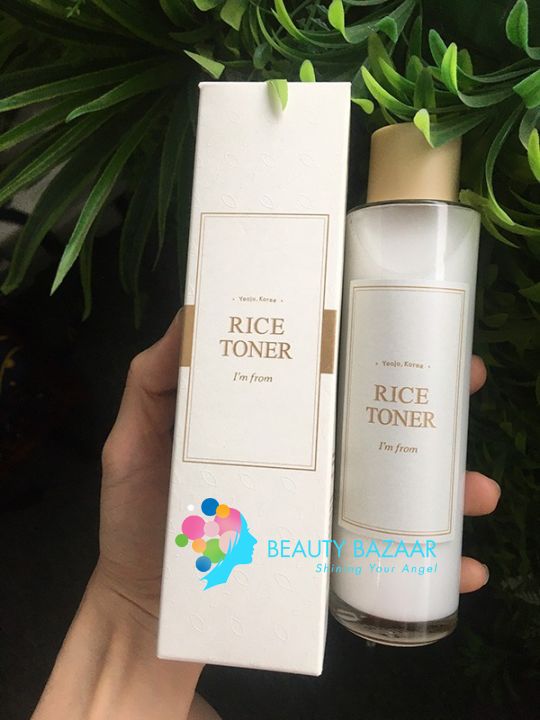 Nước hoa hồng dưỡng sáng da chiết xuất gạo I'm From Rice Toner 150ml