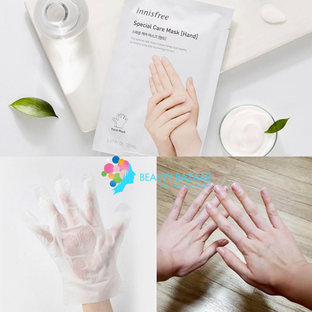 Mặt Nạ Dưỡng Da Tay Mềm Mịn Innisfree Special Care Mask Hand 20ml
