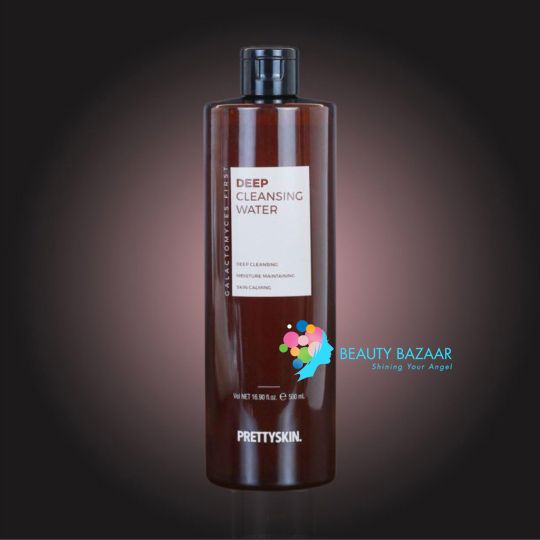 Nước Tẩy Trang Dịu Nhẹ Dưỡng Trắng Galactomyces First PrettySkin Deep Cleansing Water 500ml (Nâu)