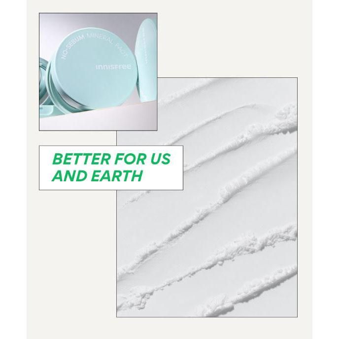 Phấn Phủ Dạng Bột Kiềm Dầu Innisfree No Sebum Mineral Powder 5g (Mẫu Mới)