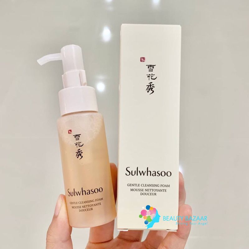 (Phiên bản 2023) Sữa Rửa Mặt Dịu Nhẹ Sulwhasoo Gentle Cleansing Foam 50ml