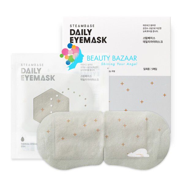 Mặt Nạ Mắt Thư Giãn Steambase Daily Eye Mask (1 Miếng)
