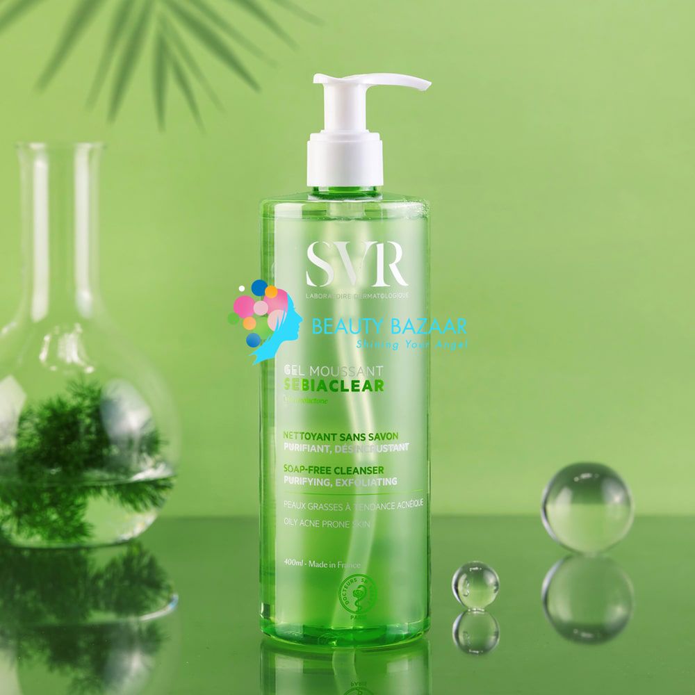 Gel Rửa Mặt Dành Cho Da Dầu SVR Sebiaclear Gel Moussant