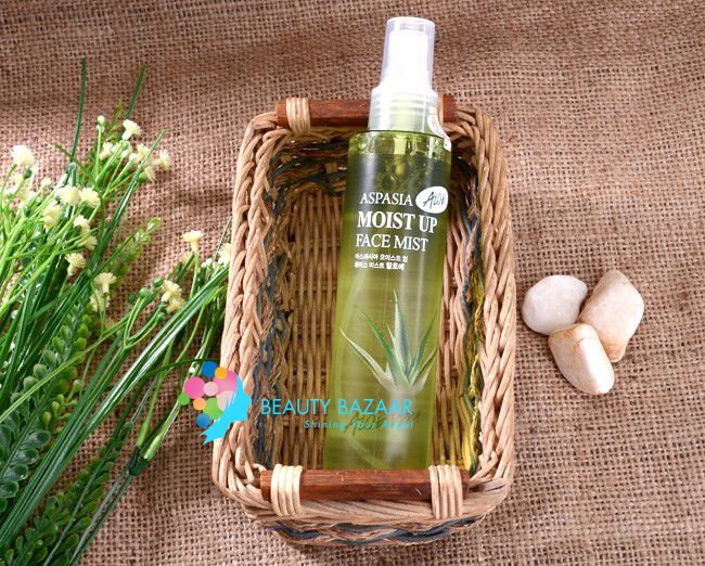 Xịt Khoáng Dưỡng Ẩm, Làm Dịu Da Aspasia Moist Up Face Mist 150ml