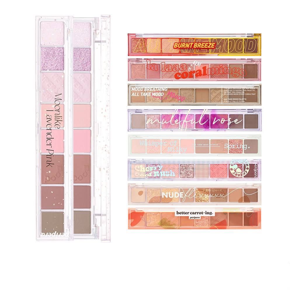 Bảng Phấn Mắt Màu Đa Hiệu Ứng 8 ô Peripera All Take Mood Palette 6.8g