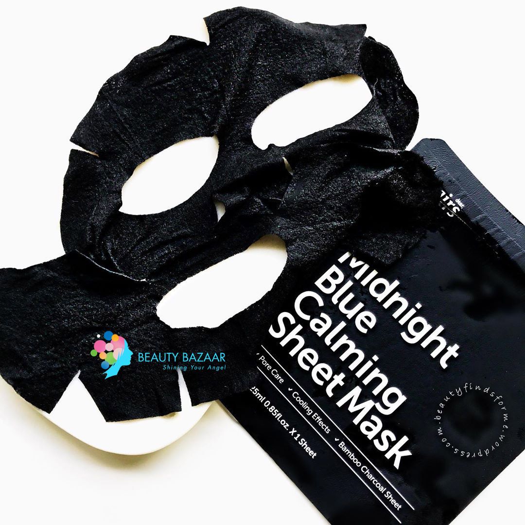 Mặt Nạ Làm Dịu, Phục Hồi Da Klairs Midnight Blue Calming Sheet Mask 25ml