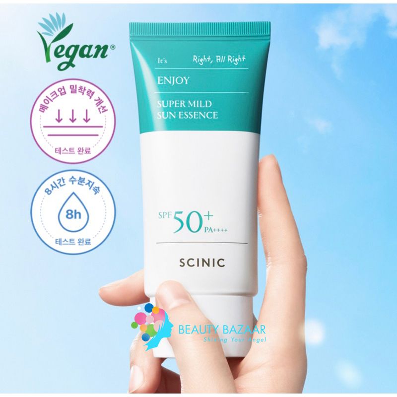 Kem Chống Nắng Dưỡng ẩm Scinic Enjoy Super Mild Sun Essence 50ml