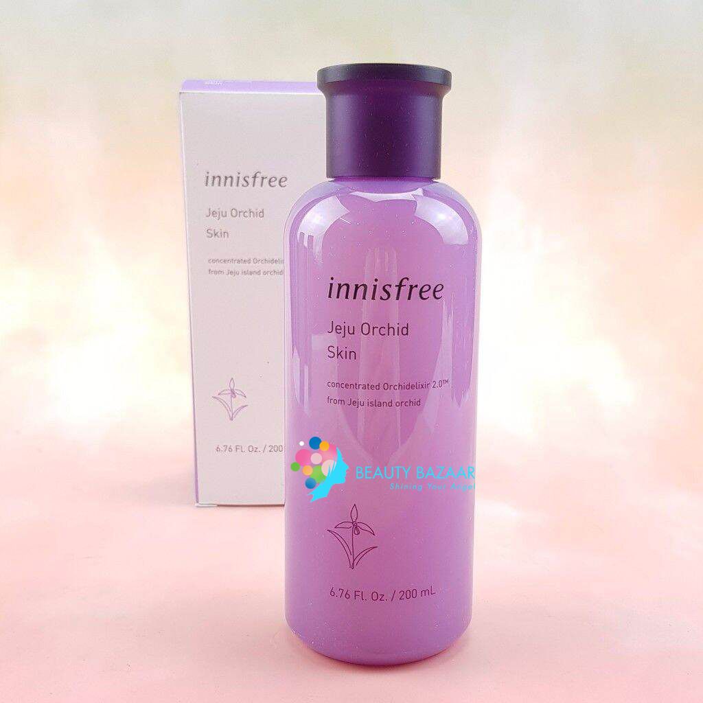 Nước hoa hồng chống lão hóa Innisfree Jeju Orchid Skin 200ml