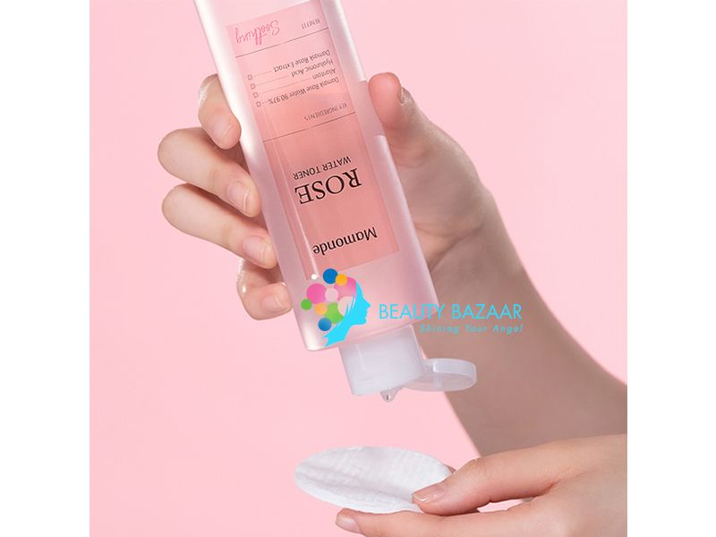 Nước Hoa Hồng Cấp ẩm, Dưỡng Trắng Mamonde Rose Water Toner 250ml