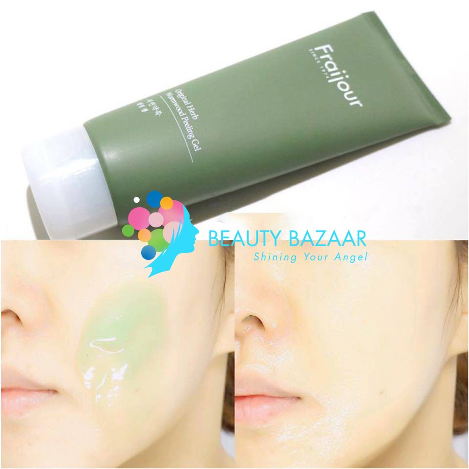 Gel tẩy tế bào chết thảo mộc Fraijour Original Herb Wormwood Peeling Gel 150ml