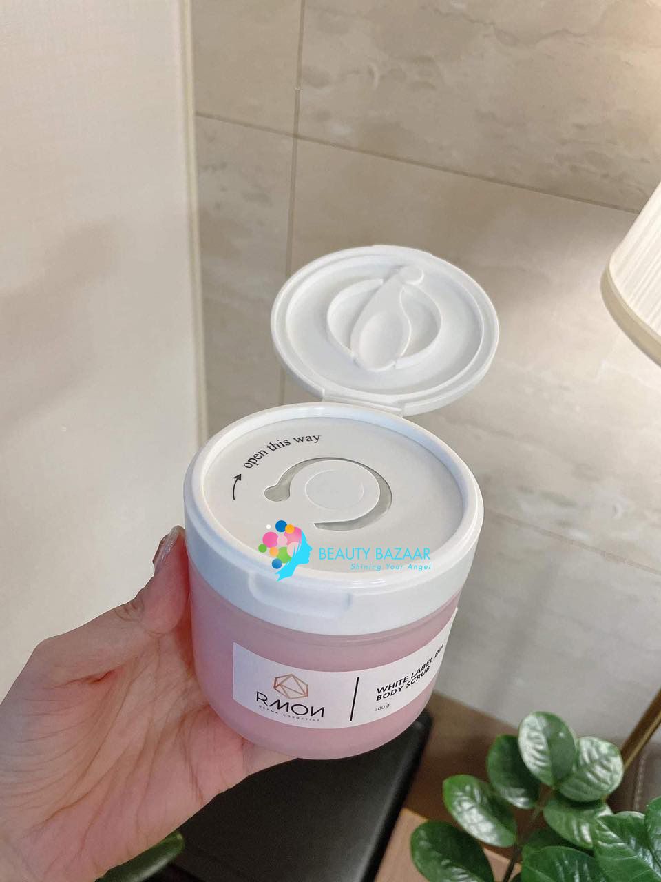 Tẩy Tế Bào Chết Toàn Thân Rmon White Label Dia Body Scrub 400g
