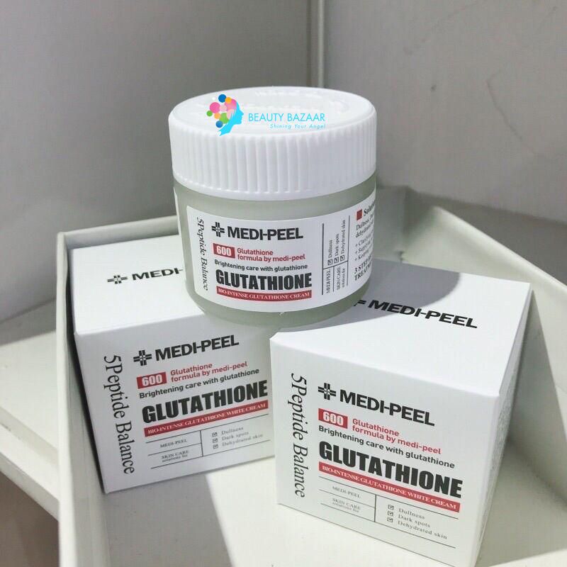 Kem Dưỡng Trắng Da, Cấp ẩm Medi-Peel Bio Intense Glutathione White Cream 50g