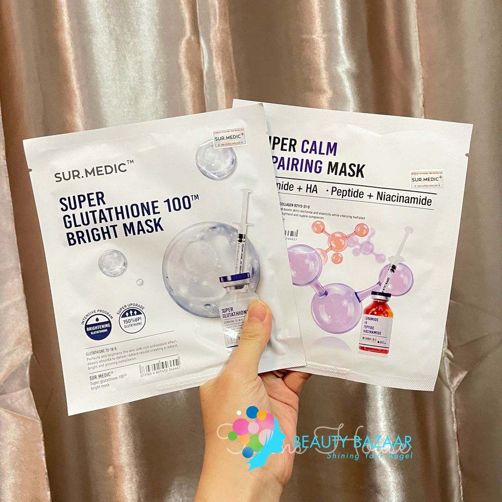 Mặt Nạ Phục Hồi, Làm Dịu Da Cấp Tốc Sur.Medic+ Super Calm Repairing Mask 28g