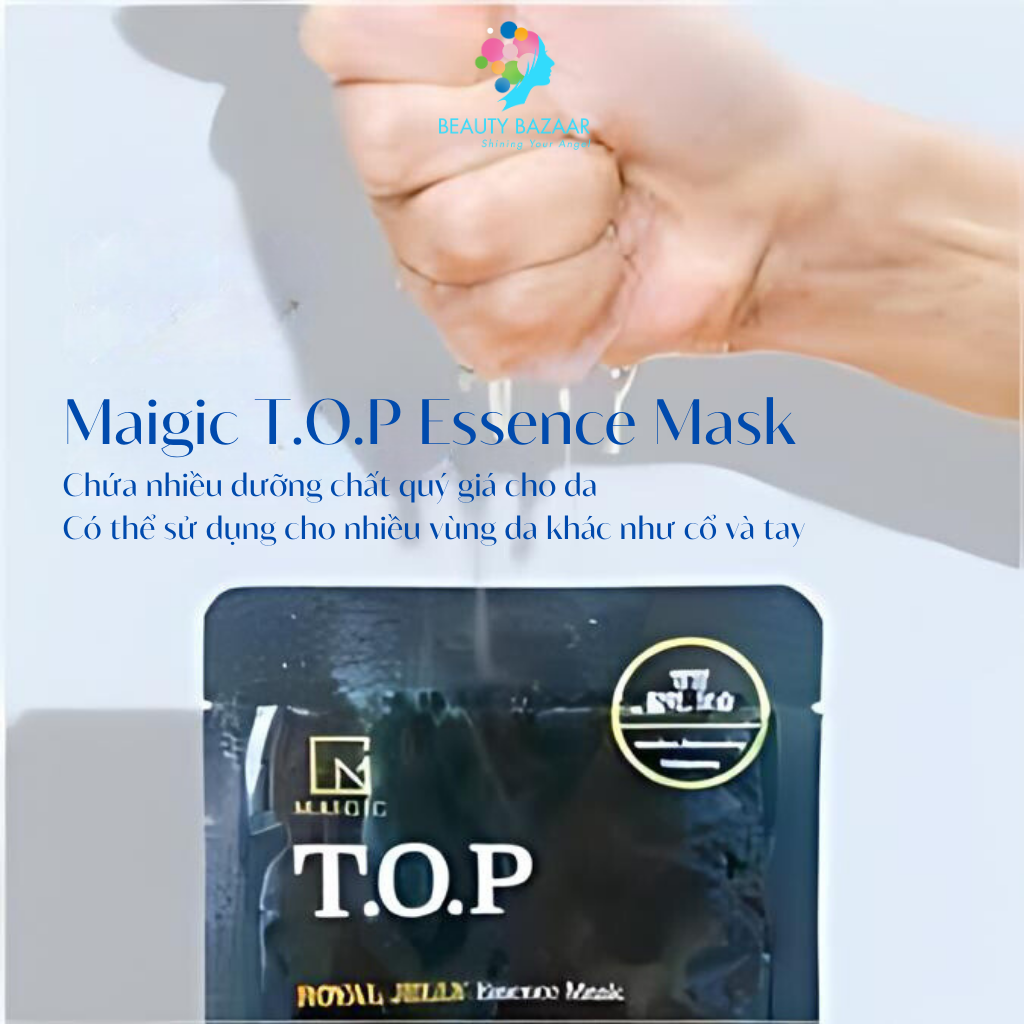 Mặt nạ giấy Maigic TOP Essence Mask dưỡng ẩm trắng da phục hồi da Hàn Quốc