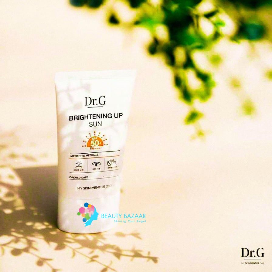 Kem Chống Nắng Dưỡng Sáng Nâng Tone Da Dr.G Brightening Up Sun+ SPF50+ PA+++ 50ML (Cam)