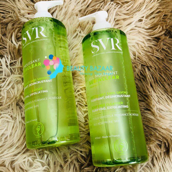 Gel Rửa Mặt Dành Cho Da Dầu SVR Sebiaclear Gel Moussant