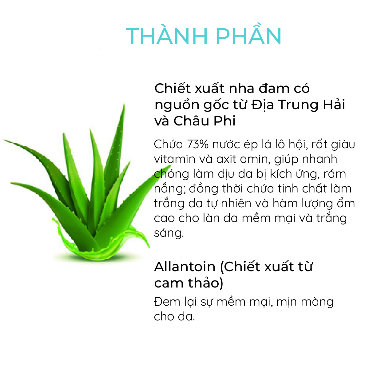 Kem Dưỡng Ẩm Lô Hội Goodndoc Aloe Vera Hydra Soothing Cream – Hàn Quốc 50ml