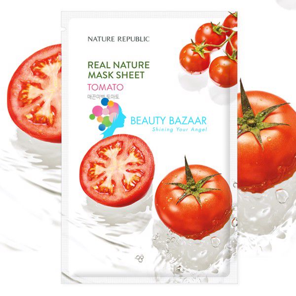 Mặt nạ giấy dưỡng ẩm Nature Republic Real Nature Mask Sheet 23ml (1 miếng)