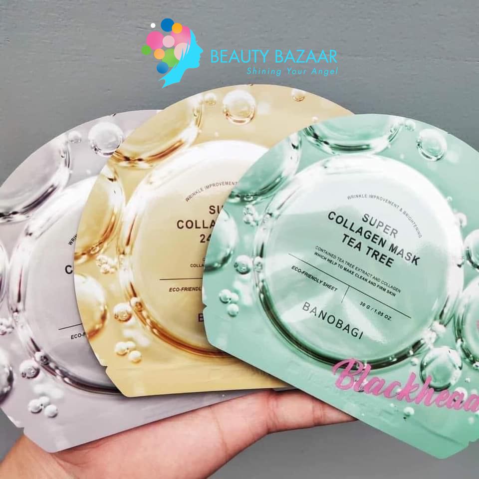 Mặt Nạ Giấy Dưỡng Da Banobagi Super Collagen Mask 30g (1 miếng)