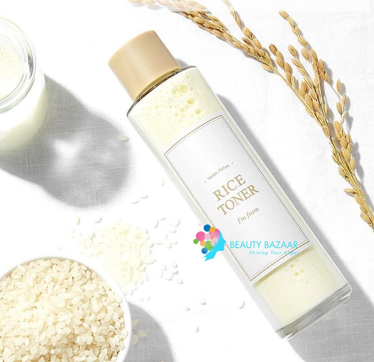 Nước hoa hồng dưỡng sáng da chiết xuất gạo I'm From Rice Toner 150ml