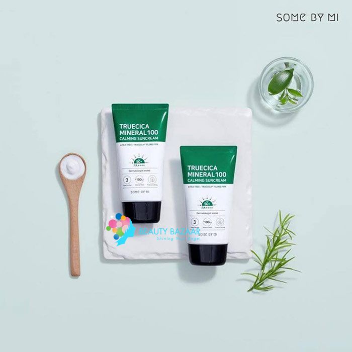 Kem chống nắng Some By Mi Truecica Mineral Calming Tone-up Sunscreen 50ml