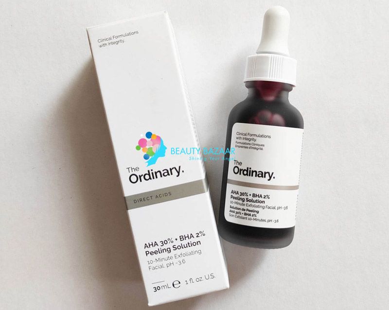 Tinh Chất Tẩy Da Chết Hóa Học The Ordinary AHA 30% + BHA 2% Peeling Solution 30ml