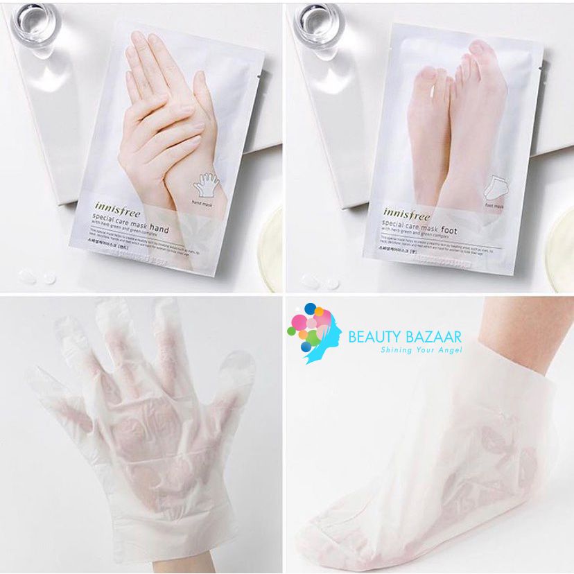 Mặt Nạ Dưỡng Da Tay Mềm Mịn Innisfree Special Care Mask Hand 20ml
