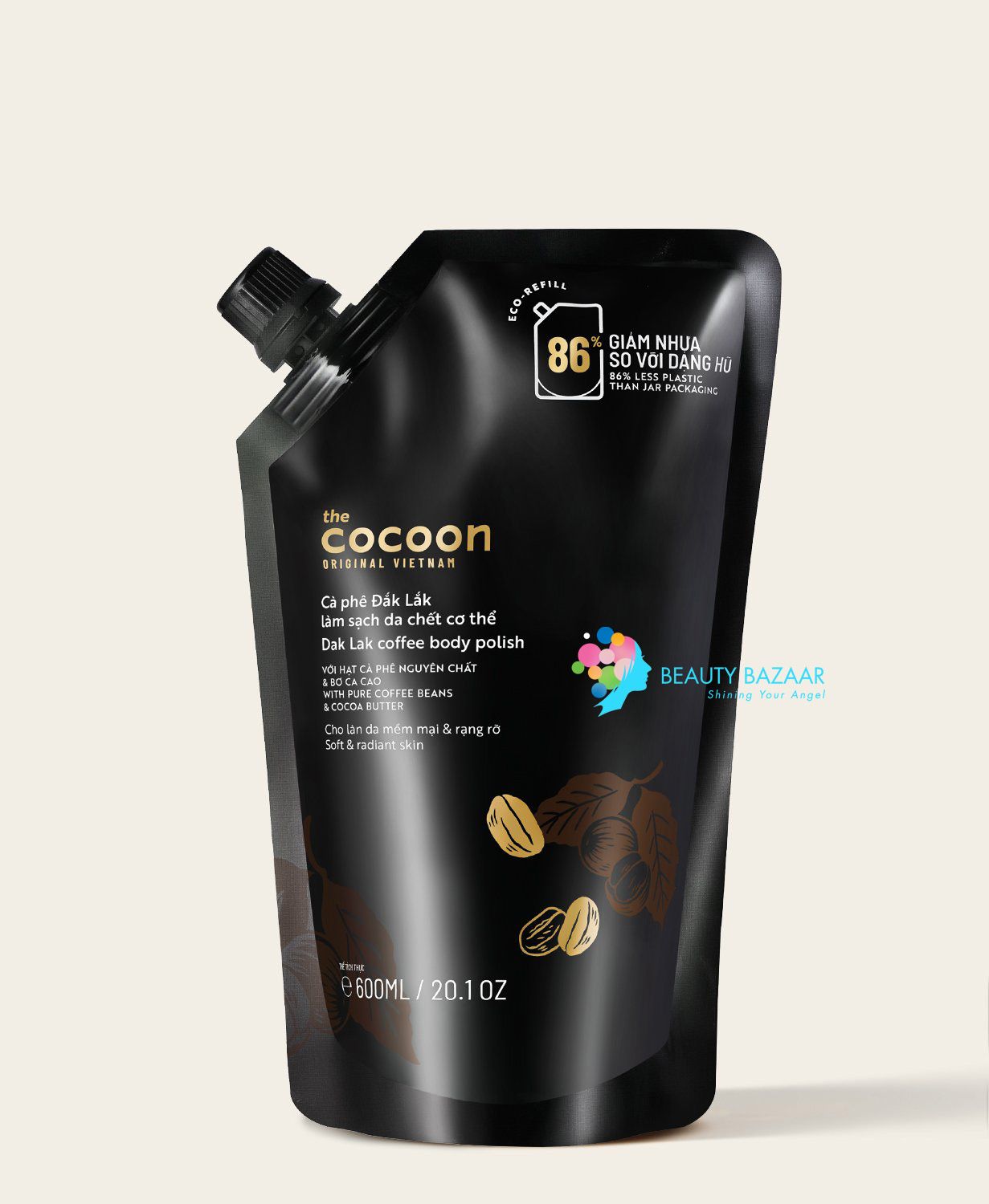 Tẩy Tế Bào Chết Toàn Thân Cocoon Dak Lak Coffee Body Polish