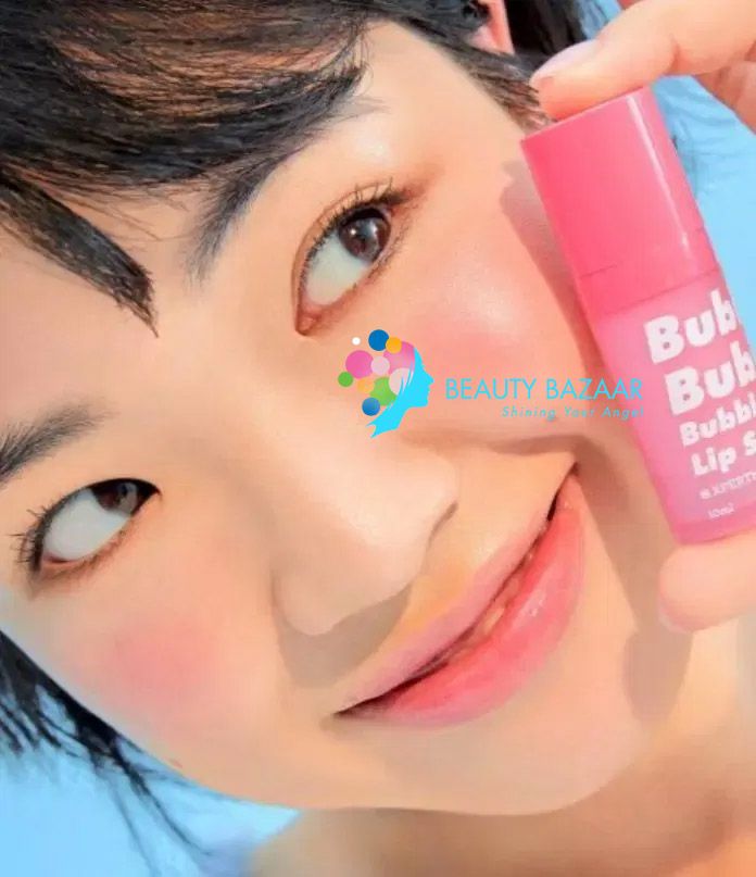 (Mẫu 2021) Tẩy tế bào chết sủi bọt dành cho môi Unpa Bubi Bubi Bubble Lip Scrub 10ml