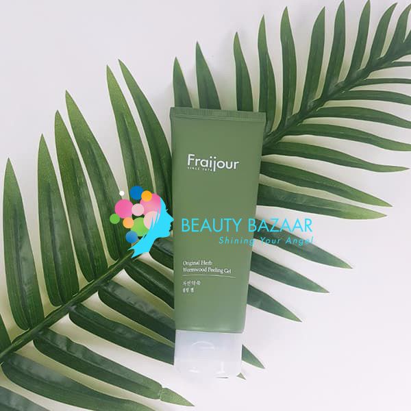 Gel tẩy tế bào chết thảo mộc Fraijour Original Herb Wormwood Peeling Gel 150ml