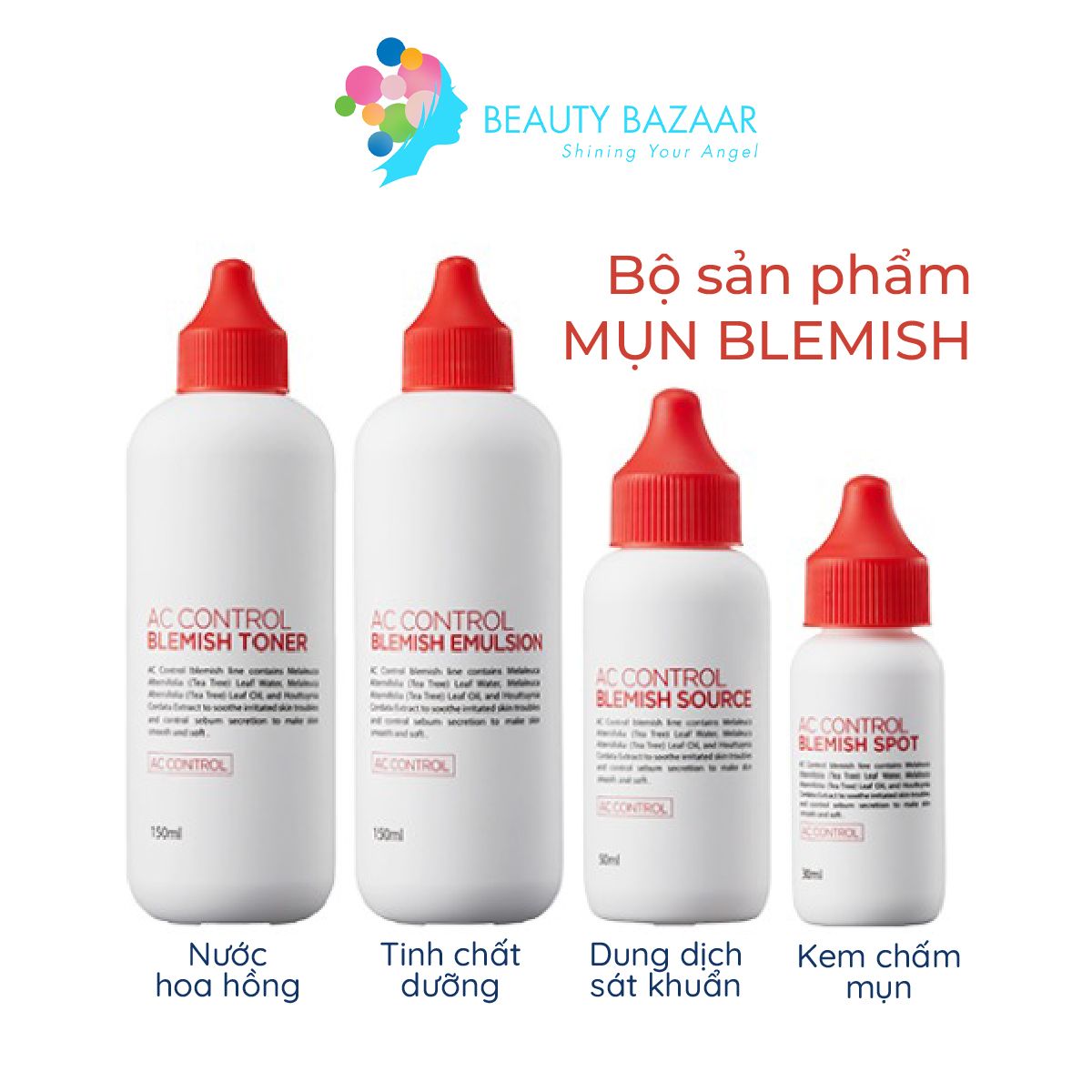Dung Dịch Ức Chế Mụn AHA BHA Kháng Viêm GoodnDoc AC Control Blemish Source