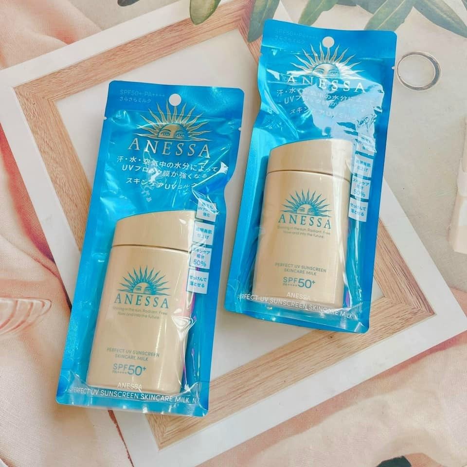 Sữa Chống Nắng Kiềm Dầu Anessa Perfect UV Sunscreen Skincare Milk N SPF50+ PA++++ 60ml