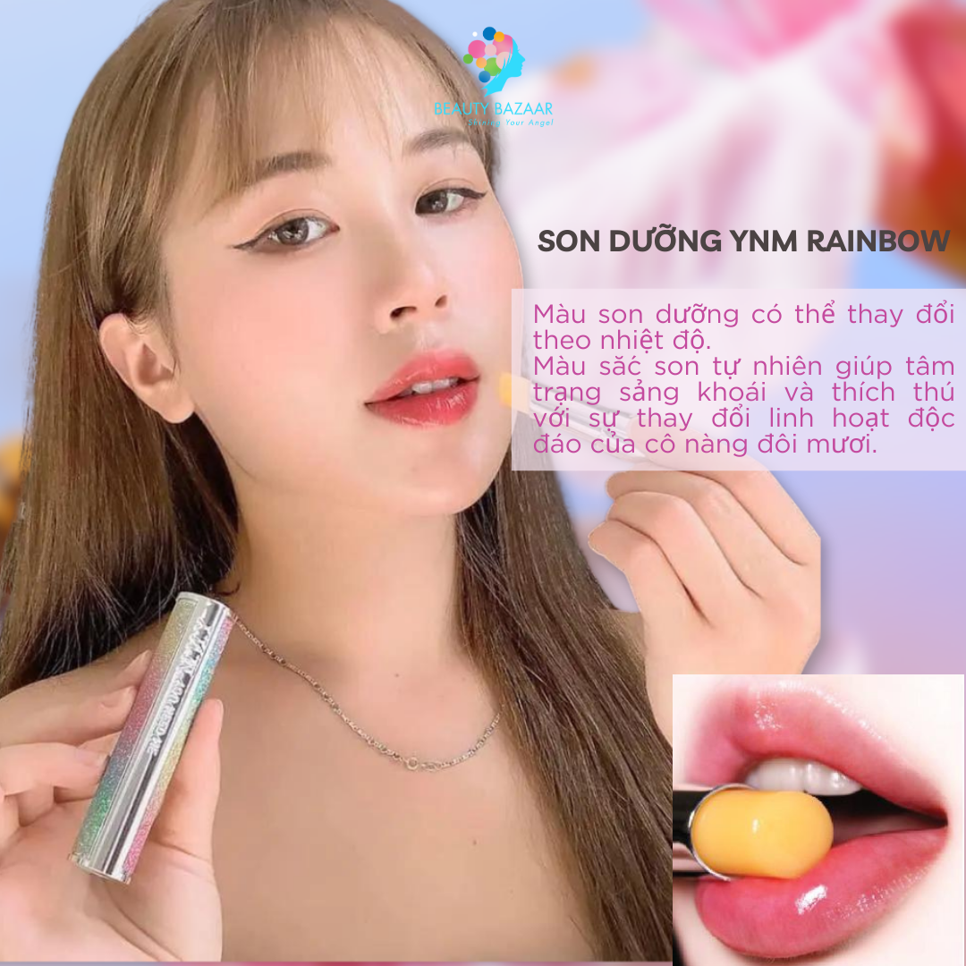 Son dưỡng môi mật ong có màu YNM Candy Honey Lip Balm