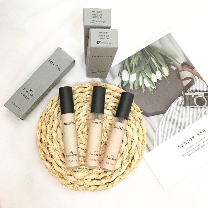 Kem Che Khuyết Điểm Quanh Mắt Innisfree My Concealer Dark Circle Cover