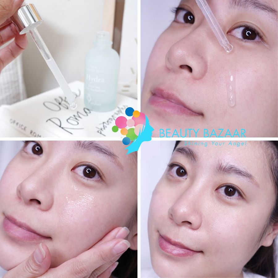 Serum 9wishes Ampule Hydra dưỡng ẩm và Miracle White dưỡng trắng da chống lão hoá chính hãng - Hàn Quốc 25ml