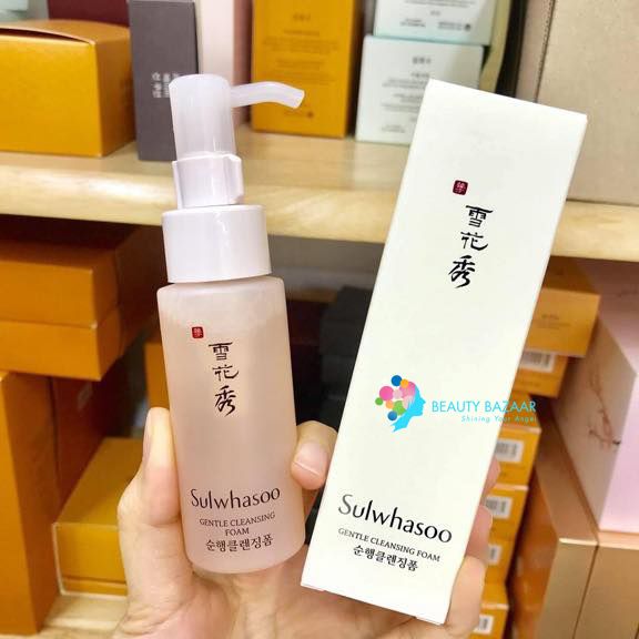 (Phiên bản 2023) Sữa Rửa Mặt Dịu Nhẹ Sulwhasoo Gentle Cleansing Foam 50ml